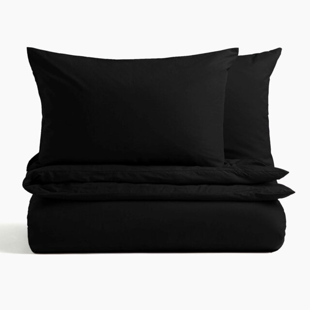 Microfibre Solid Colour Duvet Cover Set