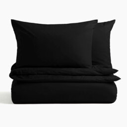 Microfibre Solid Colour Duvet Cover Set