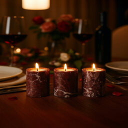 Brenlee Marble Tabletop Tealight Holder