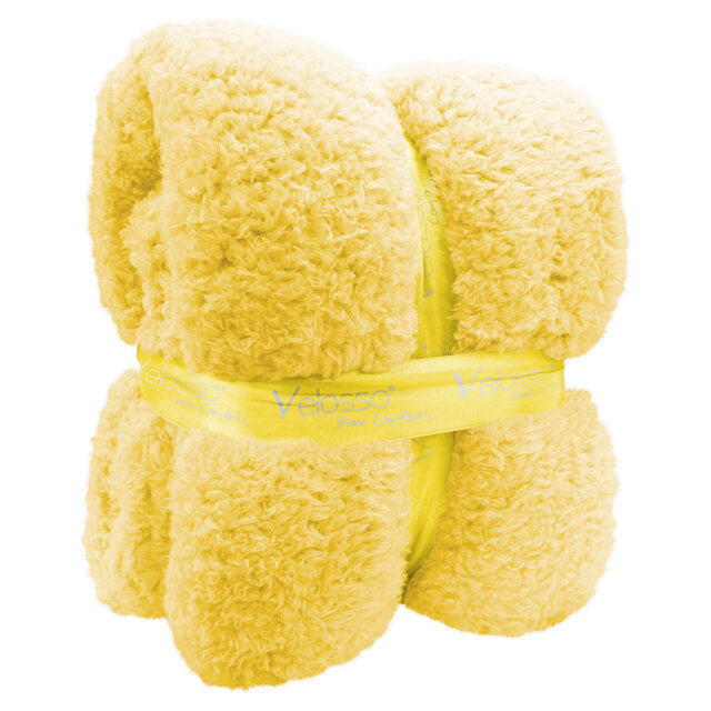 Teddy Soft Snug Thermal Blanket Throw