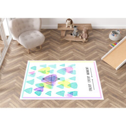 Machine Printed Area Rug