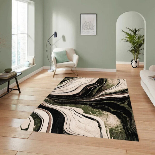 Large Living Room Rugs Abstract Area Rug Hallway Runner Rug Kitchen Floor Mat*