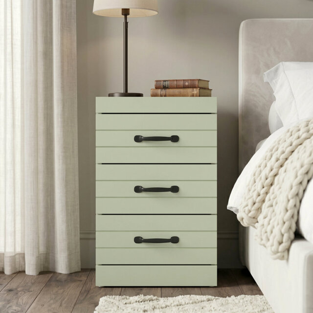Allington 3 Drawer Bedside Table