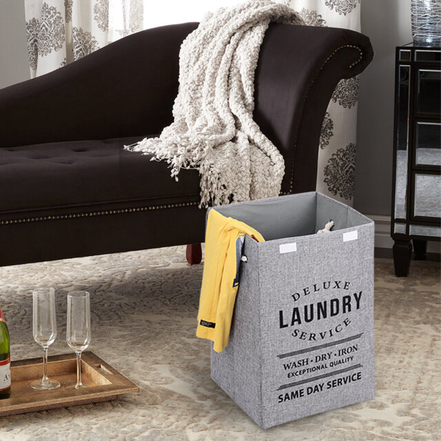 Breakwater Bay Fabric Decorative Bin