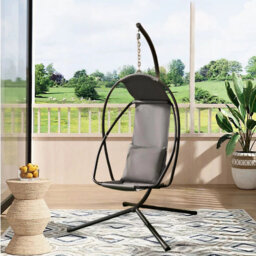 Garden Cloth Hanging Egg Chair Outdoor Seat Chair Pod Swing Hammock Indoor Patio
