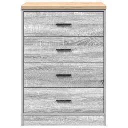 Solid Wood Single Storage Cabinet ( 85cm H x 60cm W x 51cm D)