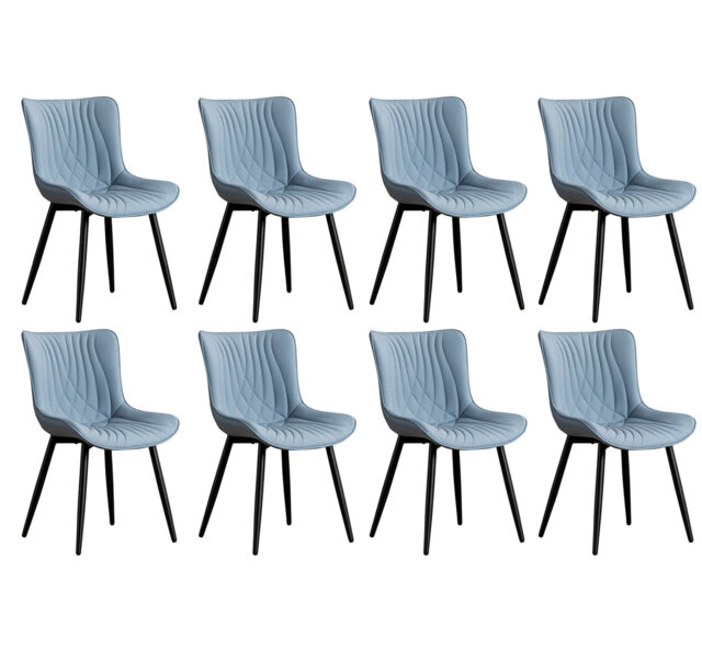 Comfortable Padded Dining Chairs with Back Easy Assembly Upholstered Side Chair, Accent Chairs for Kitchen, Dining Room
