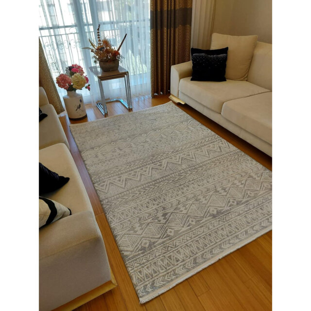 Soft Medium Pile Area Rugs Living Room Carpet Pad Oriental Vintage Rug Non Slip Entryway Rug 9803