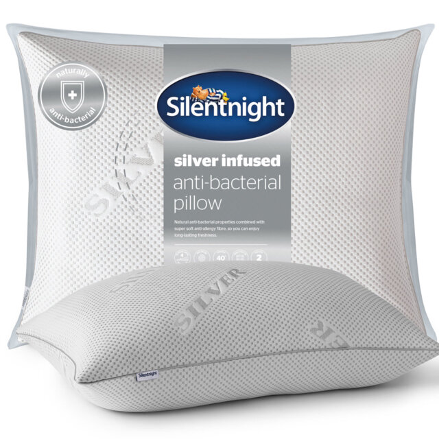 Silentnight Wellbeing Collection Silver Infused Pillow