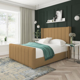 Willow Wool Upholstered Bed Frame