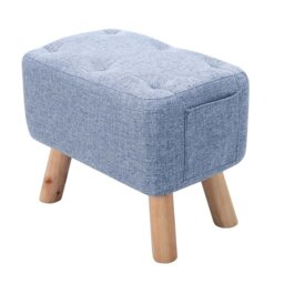 Lytle 40cm Wide Tufted Rectangle Solid Colour Ottoman