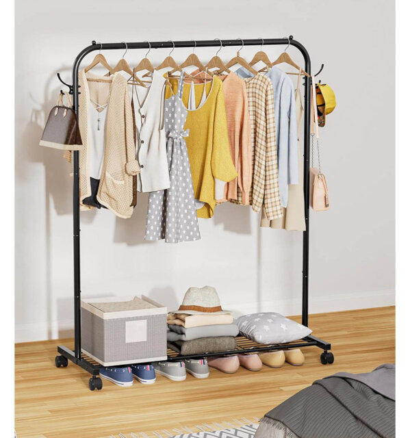 Metal Freestanding 2 - Hook Coat Rack