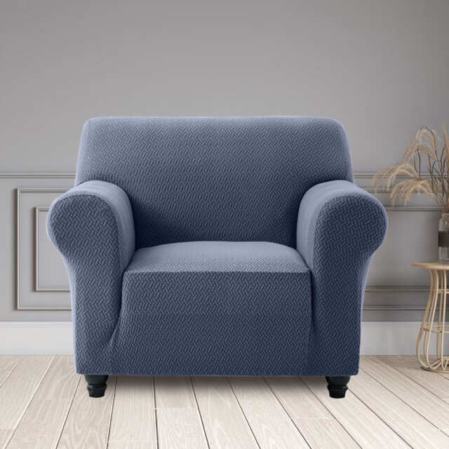 Stretch Sofa Slipcover – Elastic Fitted Spandex Couch Protector - Machine Washable, Anti-Slip, Pet & Kid Friendly - 1-4 Seater Sofa Covers