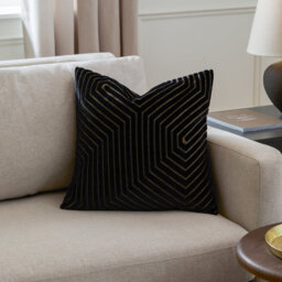 Geometric Square Cushion Cover