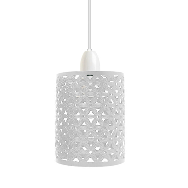 Aalyssa 13.5cm H Metal Drum Lamp Shade ( Screw On )
