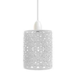 Aalyssa 13.5cm H Metal Drum Lamp Shade ( Screw On )