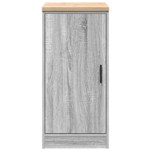 Solid Wood Single Storage Cabinet ( 85cm H x 40cm W x 51cm D)