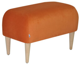 Jupi 60cm Wide Rectangle Footstool Ottoman