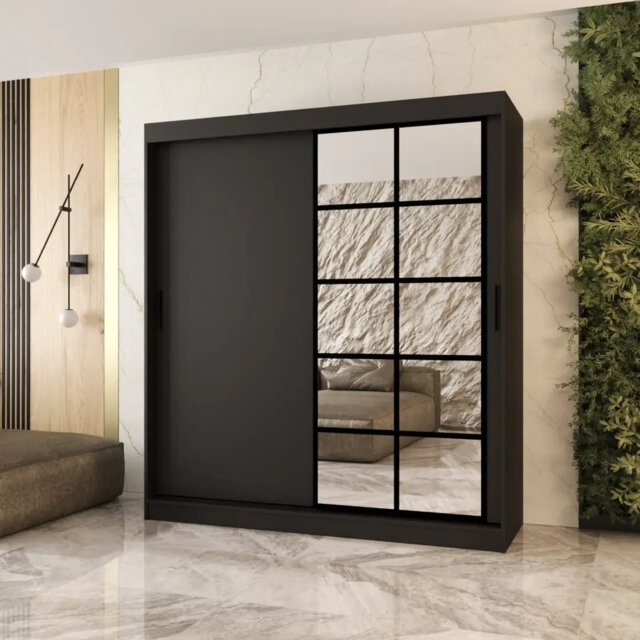 Bolette Laminate Board Wardrobe