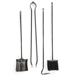 Ludie Iron Fireplace Tool Set