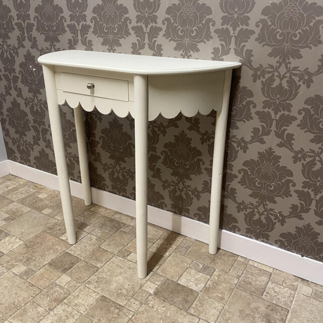 Anndrea 80cm Solid Wood Top Console Table