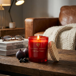Nicola Spring - Soy Wax Scented Candle - 130g - Wild Fig & Cassis