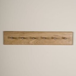 Hopley Wooden Coat Hook - Black
