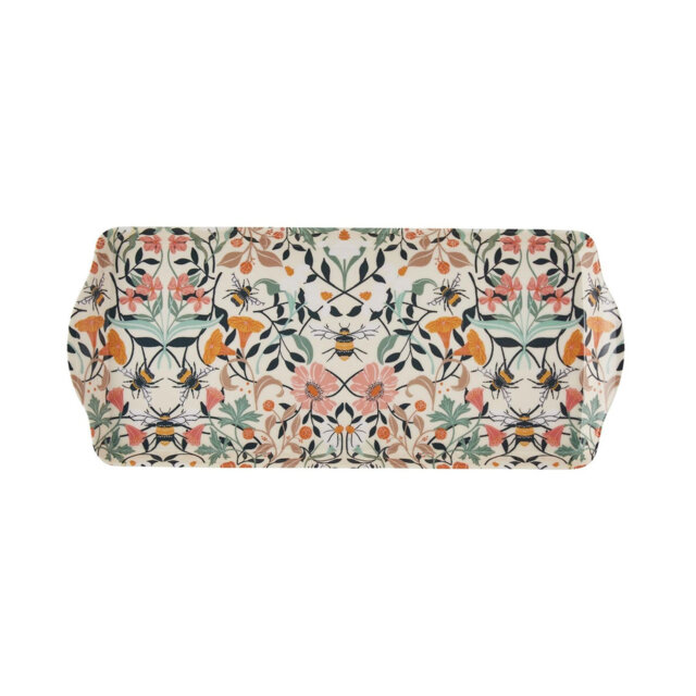 Bee Bloom Melamine Tray