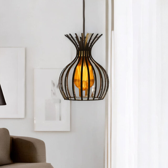 25cm H Round Pendant Shade in Clear