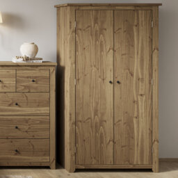 HAVANA 2 DOOR DOUBLE WARDROBE