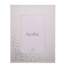 Silver Glass Picture Frame
