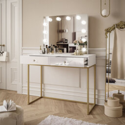 Anduena Dressing Table with Mirror