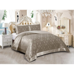Microfiber Bedspread with Pillow Shams Included