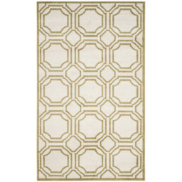 Solander Geometric Hand Woven Indoor / Outdoor Area Rug