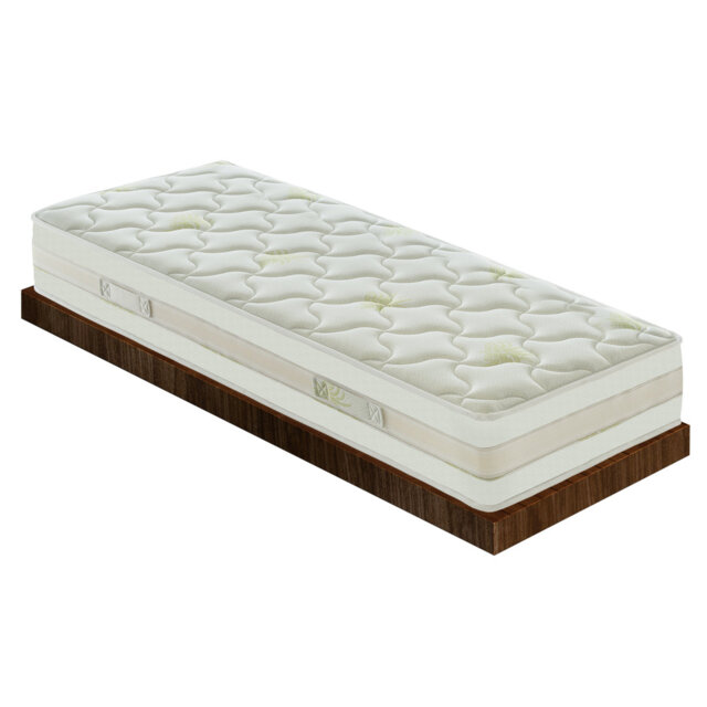 Memory Foam Mattress - 25 cm High - Removable Cover - 5 cm Memory - 9 Comfort Zones Cottman