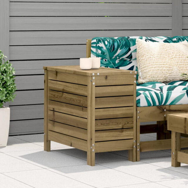 Keyla Rectangular Outdoor Side Table , 31cm cm W 62cm cm D
