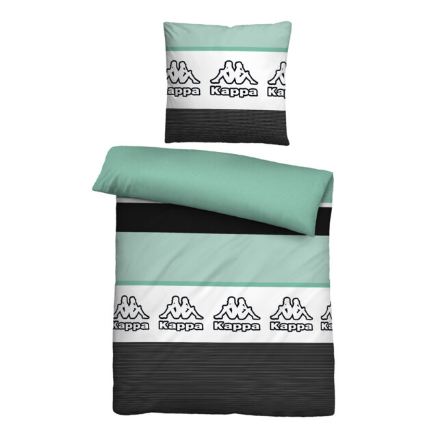 Cotton Striped Duvet Cover Set with Pillow Shams