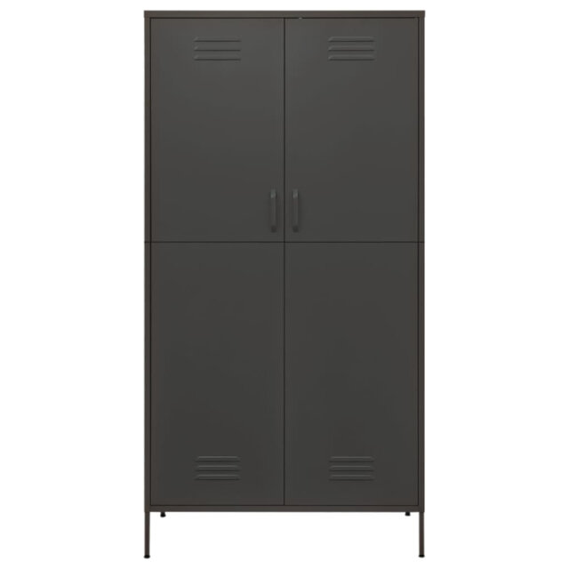 Branwell 2 Door Steel Wardrobe