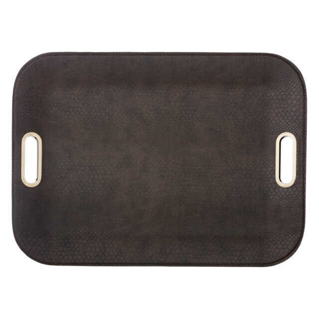 Rylan Leather / Faux Leather Tray