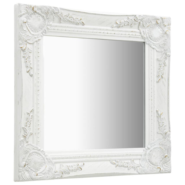Ginsberg Wood Square Wall Mirror