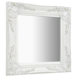 Ginsberg Wood Square Wall Mirror