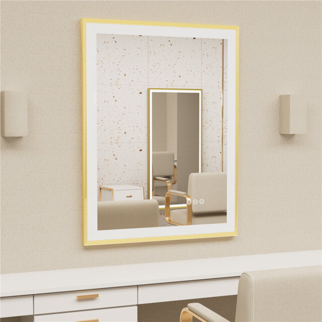 Throssell Aluminium Rectangle Wall Mirror