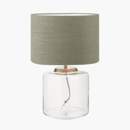 Glass Table Lamp