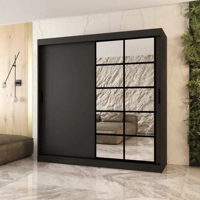 Bergetta Laminate Board Wardrobe