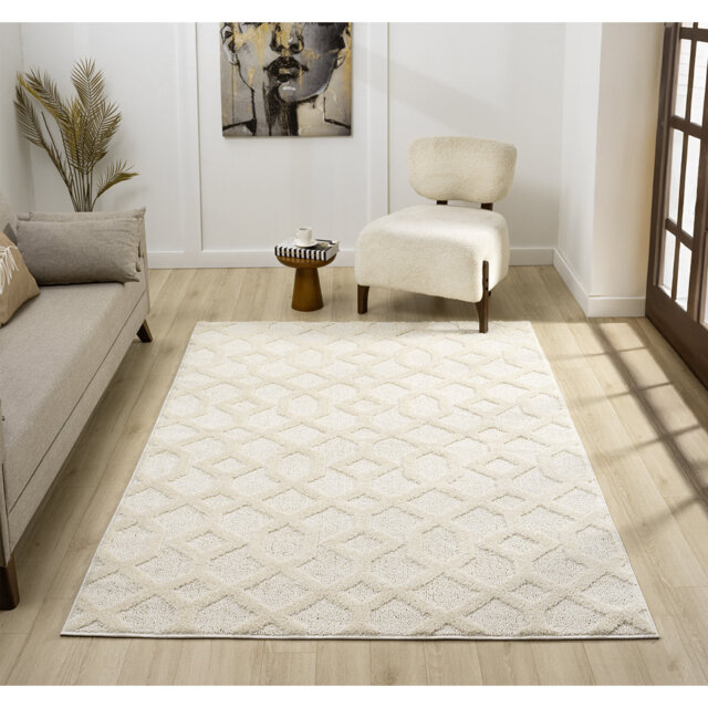 Delvallo Trellis Area Rug