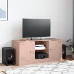 Vidaxl TV stand, 99 x 39 x 44cm, steel
