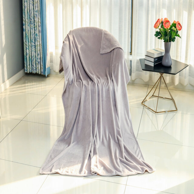Eilly Luxury Flannel Fleece Throw Blanket for Bed & Sofa