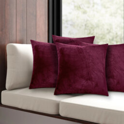 Apex Crushed Velvet Cushion Cover Set
