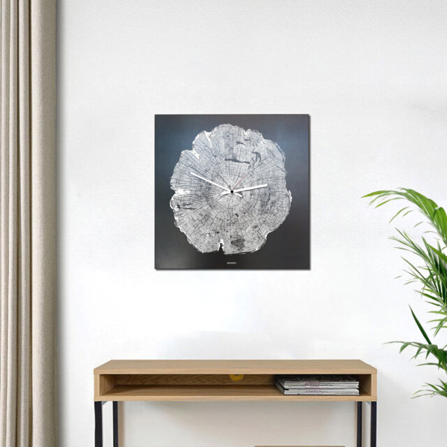 Summy Metal Wall Clock
