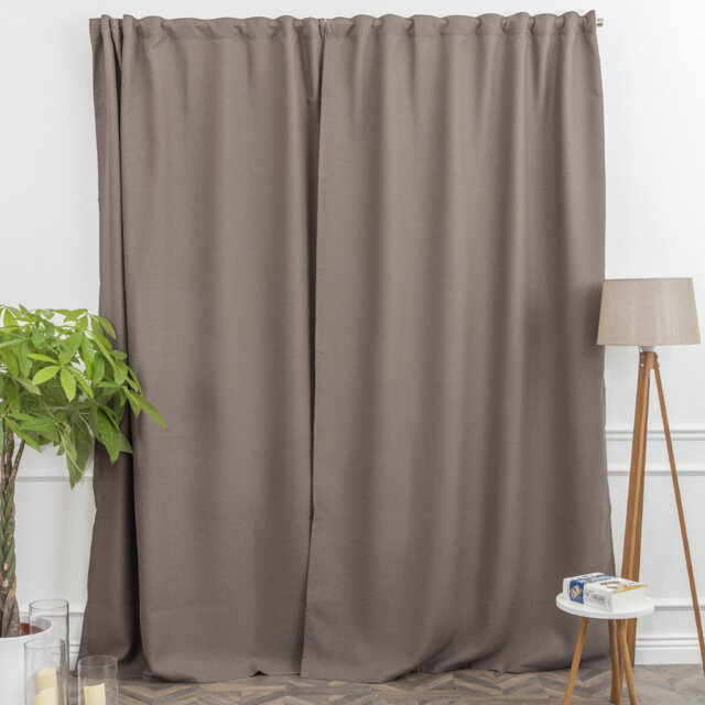 Room Darkening Single Curtain Panel